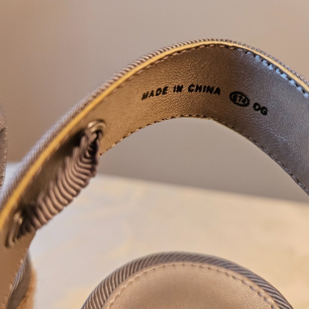 NWOT Parpell Studio Pewter/Silver Lace Espadrille - Picture 3 of 11